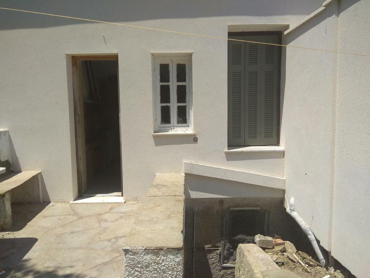 70M2 Neoclassic Villa, Excellent Location Great View Last House Of Village Kalloni  Bagian luar foto