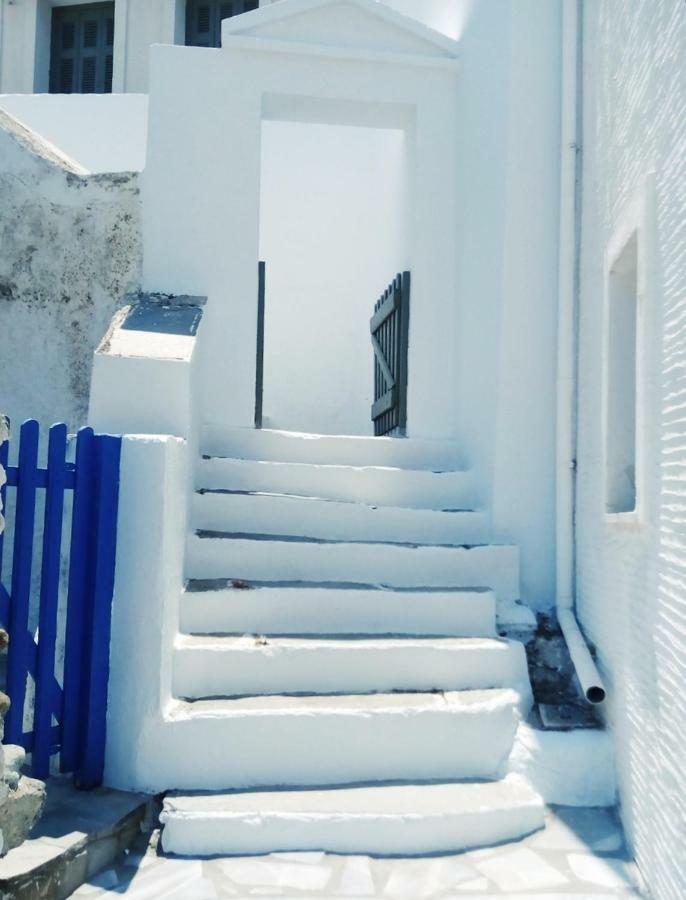 70M2 Neoclassic Villa, Excellent Location Great View Last House Of Village Kalloni  Bagian luar foto
