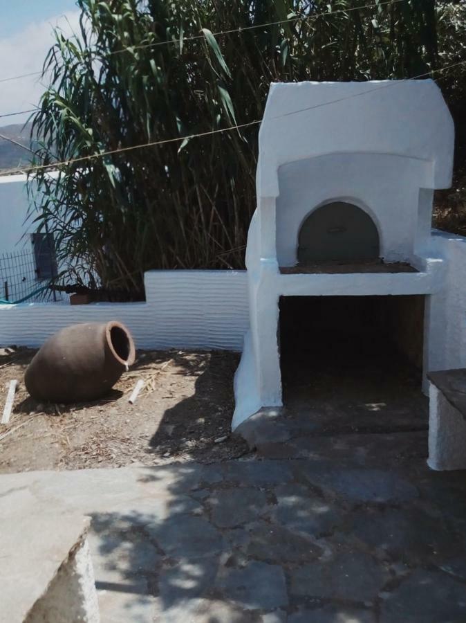70M2 Neoclassic Villa, Excellent Location Great View Last House Of Village Kalloni  Bagian luar foto